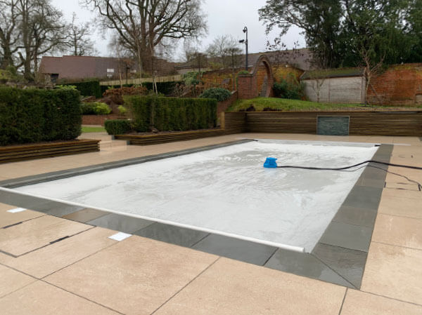 Swimming Pool being filled with water in Beech Hill